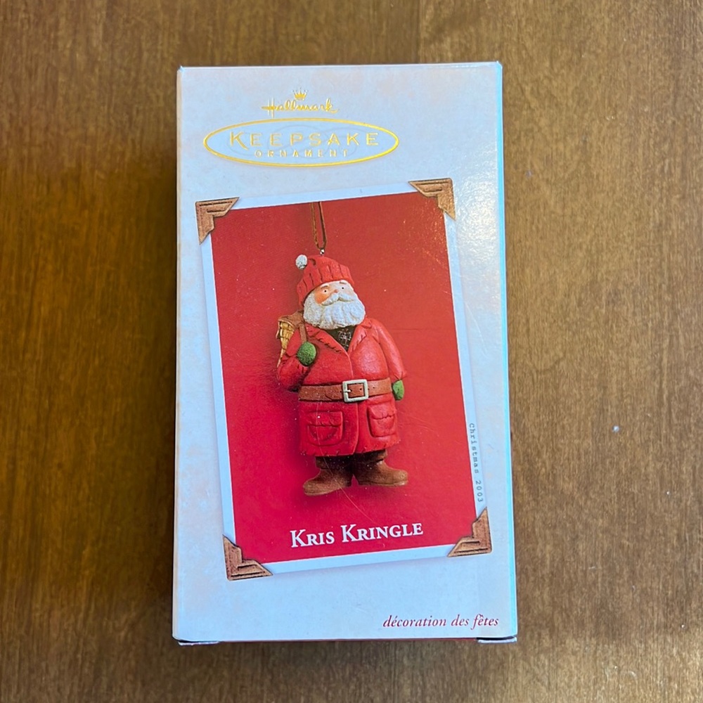 Hallmark Keepsake Ornament Kris Kringle
